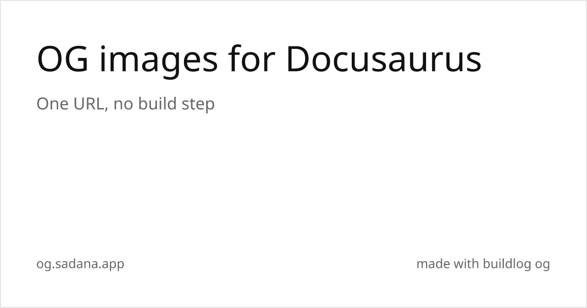 Example OG image for Docusaurus
