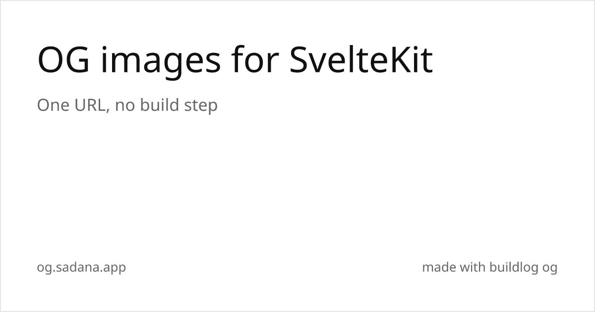 Example OG image for SvelteKit